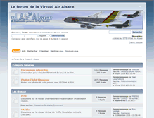 Tablet Screenshot of forums.virtuelairalsace.org